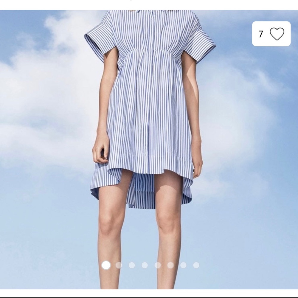 Victoria Beckham for Target dress blue stripe